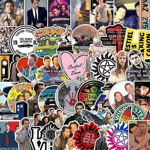 Spn supernatural aufkleber - supernatural,
