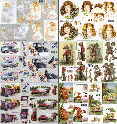 Etappen schneide - 3d, etappen-,