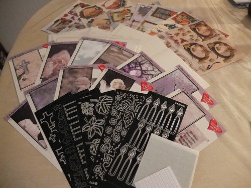 Bogen sticker bastelpackung - bogen,
