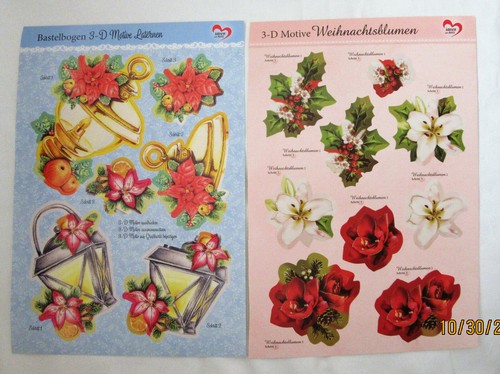 Bastelbogen d motive - 2,